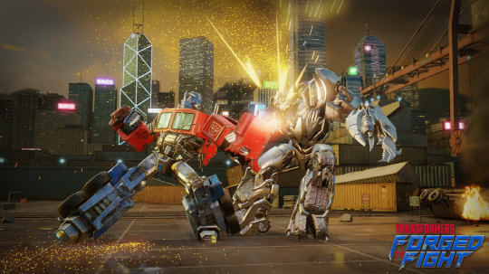 카밤 밴쿠버 스튜디오의 트랜스포머 게임 ' '트랜스포머: 포지드 투 파이트' 이미지   넷마블게임즈 제공